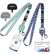 Kaptron Cruise Lanyard For Ship Cards: 2 Pack Adjustable Lanyard with Badge Reel Waterproof ID Ho...