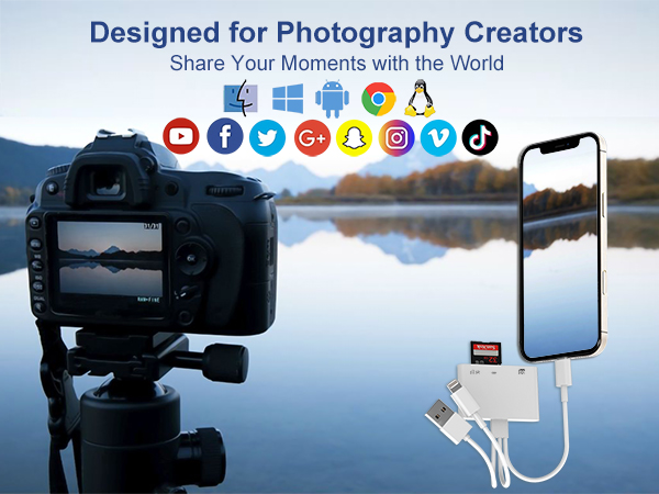 USB adapter for iPhone