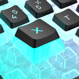 Dual injection molded keycaps