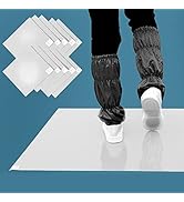 AAwipes 300 Sheets Sticky Mats 18" x 36" (White Adhesive Mats, Case of 10 Mats, 30 Sheets/Mat) Cl...