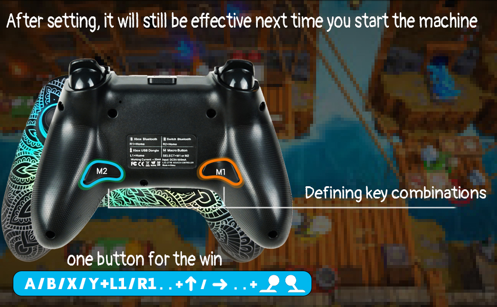 You can use these two buttons to combine the full set of skill output