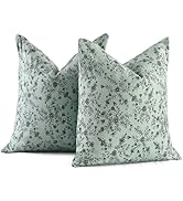 CPC 20x20 in Throw Pillow Covers for Farmhouse, Neutral Decorative Pillow Covers for Living Room ...