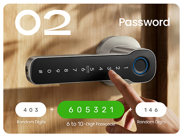 smart door lock fingerprint door lock keyless door lock set