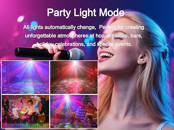 party lights dj disco lights star night lights projector