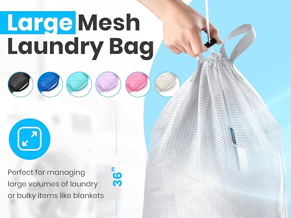 mesh laundry bags 