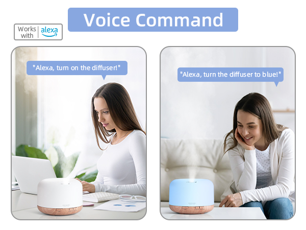 voice control diffuser