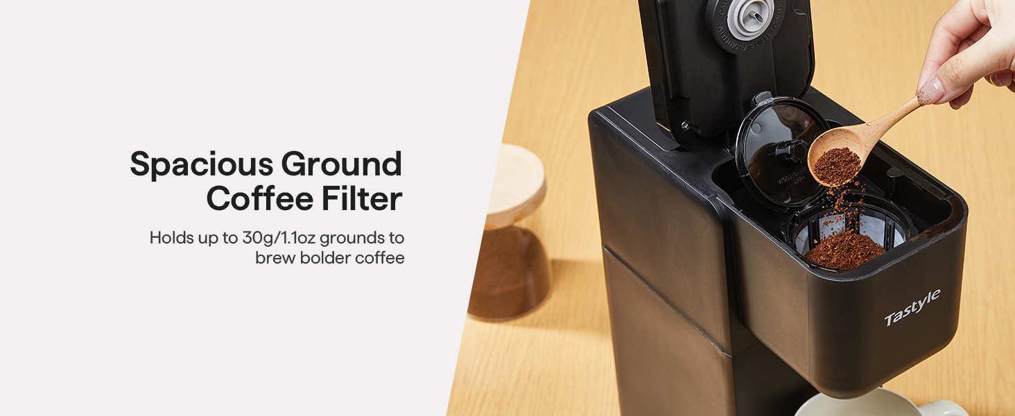 ground coffee maker