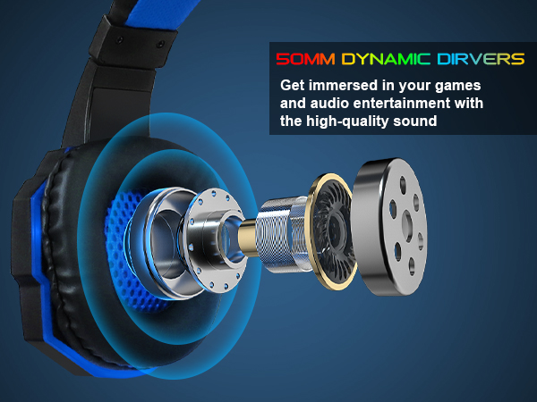 gaming headset wiht microphone