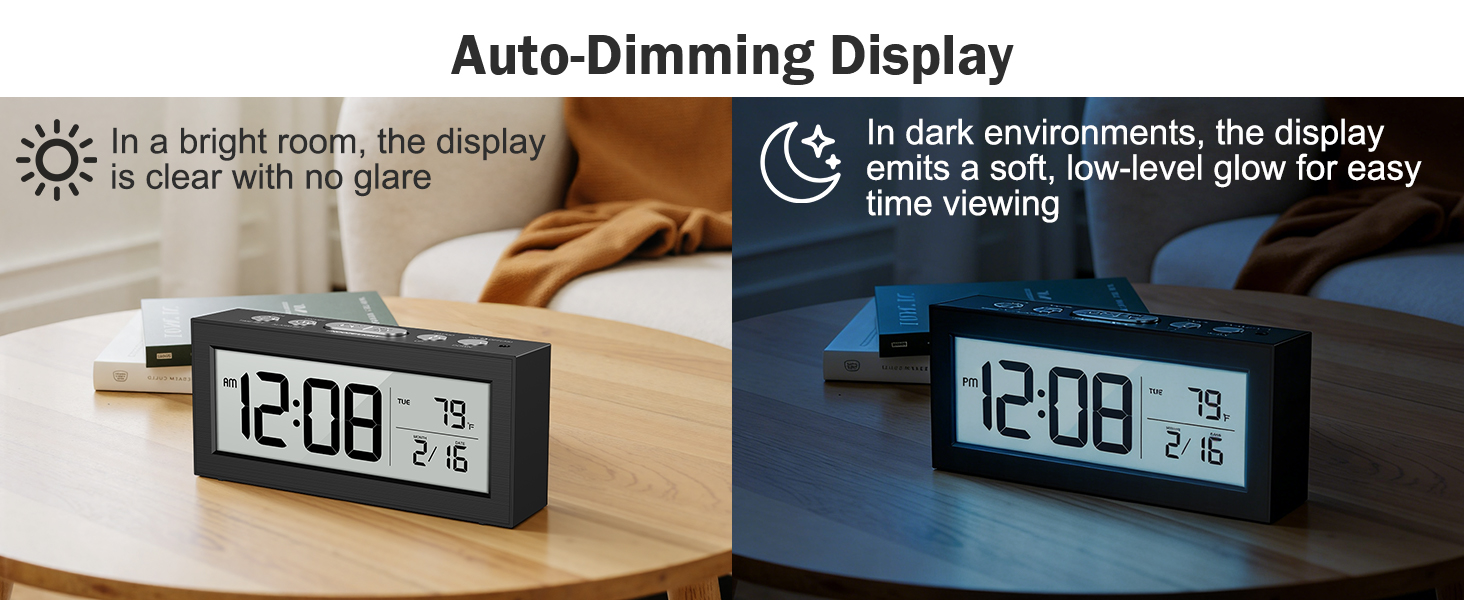 battery clock