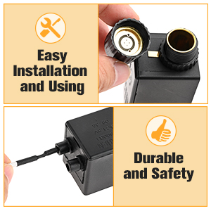  Igniter Push Button Ignition and Wire 500mm for Fire Pit Gas Burner Grill Igniter