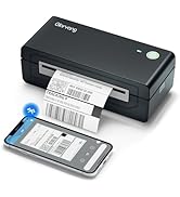 Gloryang Bluetooth Thermal Shipping Label Printer, 4X6 Inkless Label Machine for iOS, Android, La...