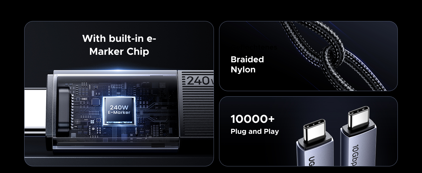 with built-in E-Marker Chip