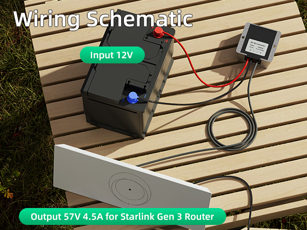 starlink 12v converter