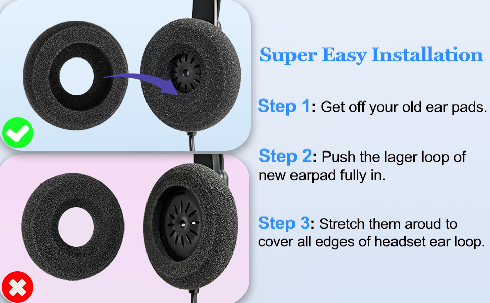 ear cushions