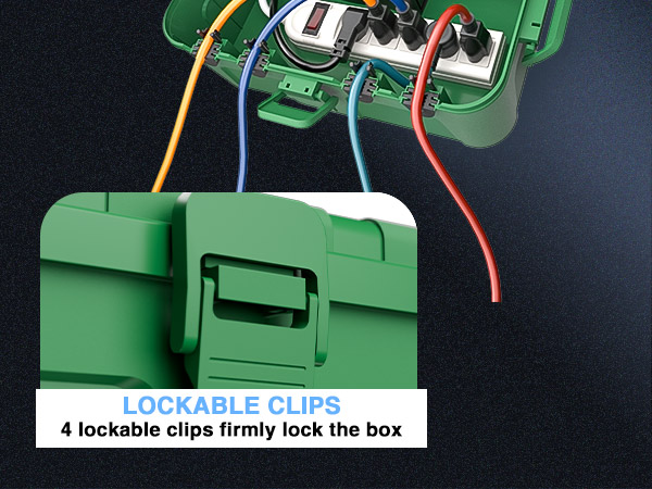 lockable clips