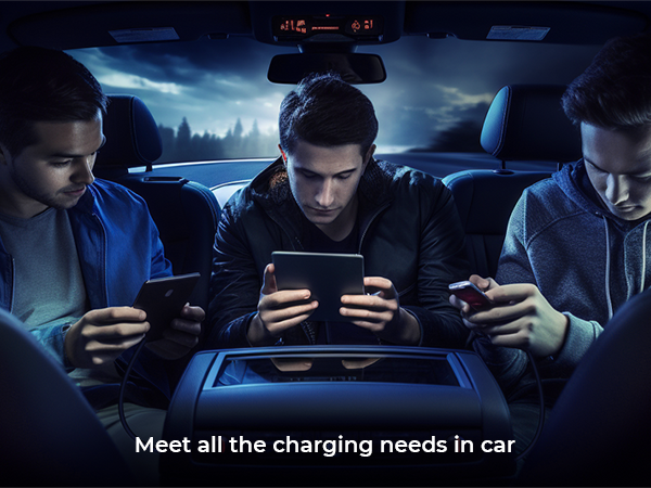 Meet all the charging needs in car