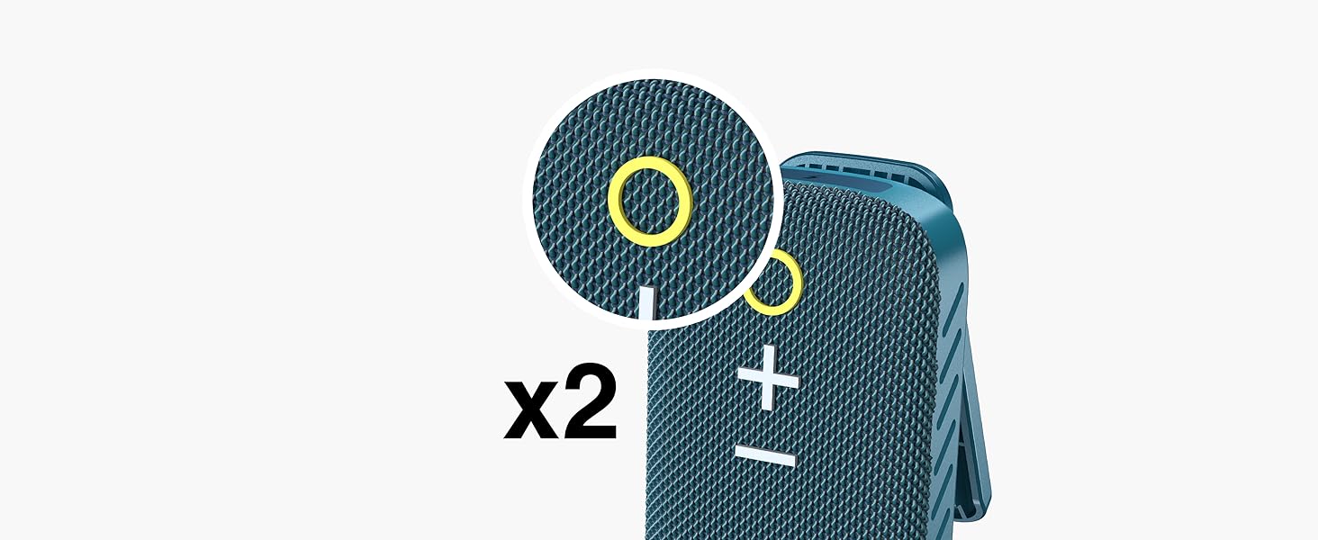 MEE audio goSPKR Wearable Clip-on Bluetooth Speaker