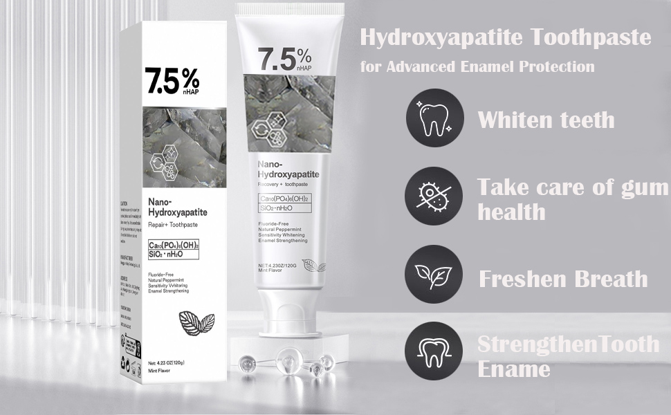 Hydroxyapatite Toothpaste
