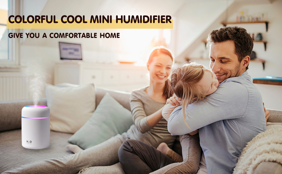 colorful cool mini humidifier