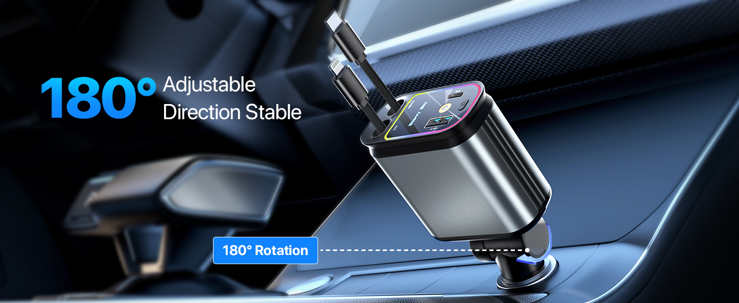 retractable car charger