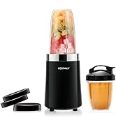 COSTWAY Nutri Blender, 1000 Watt Base for Juices, Shakes &amp; Smoothies Personal Blender, Black