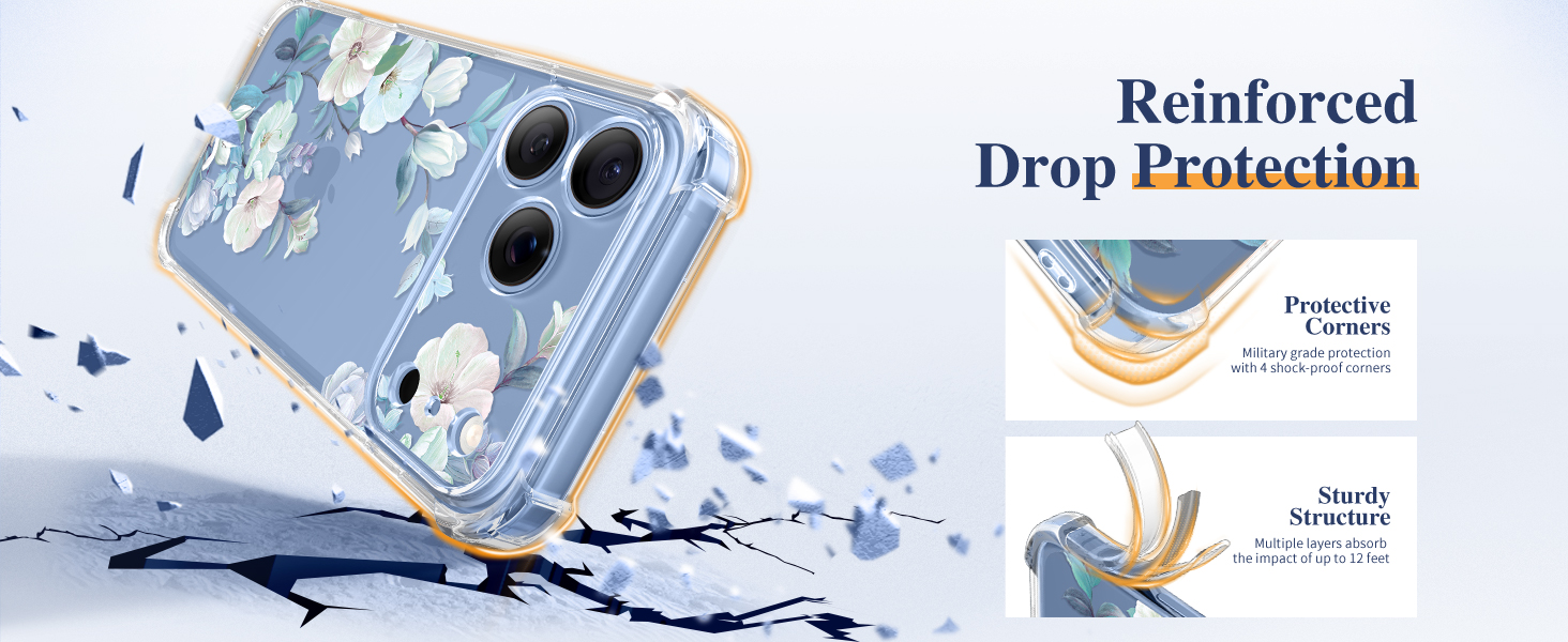 GVIEWIN Case Compatible with iPhone 18 Pro/17 Pro