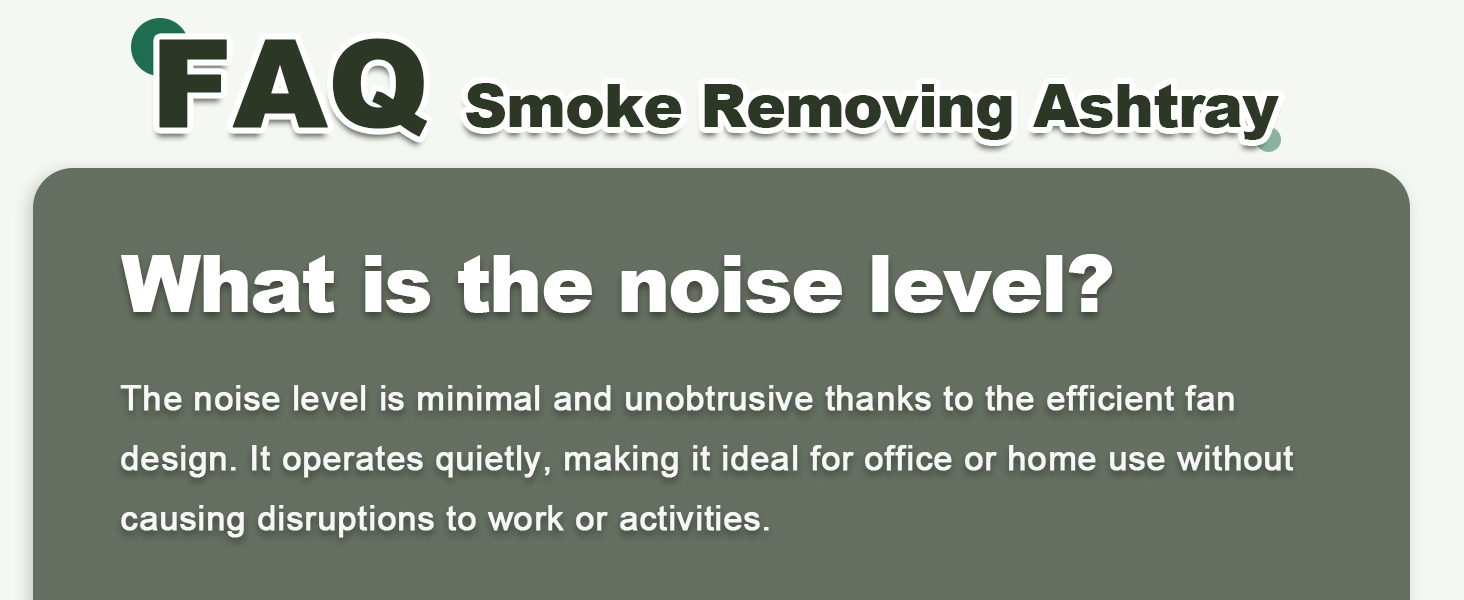 smokeless ashtray air purifier