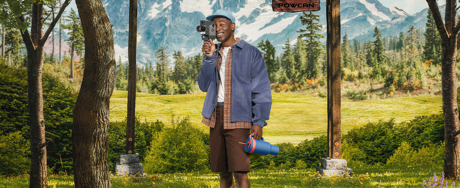 Stand out from the crowd with Powcan&amp;#39;s insulated bottle, be distinctively different!