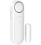 SECRUI Door Alarm for Home Security, Window Sensor, 120dB, 4 Modes, Easy Installation, Security A...