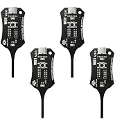 FORIOT 4PCS Type-C Inductance Tester, Quick Fault Check Motherboard Coil Tester Tool with Fault I...