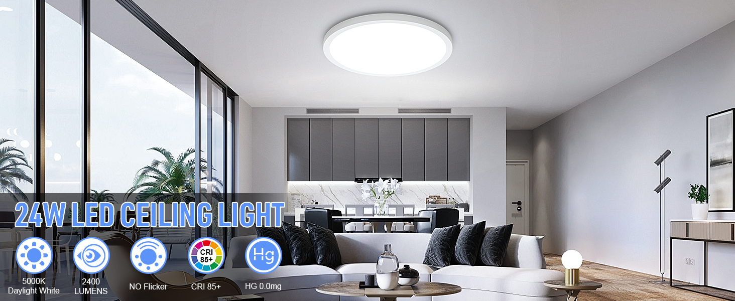 flush mount led ceiling light fixture