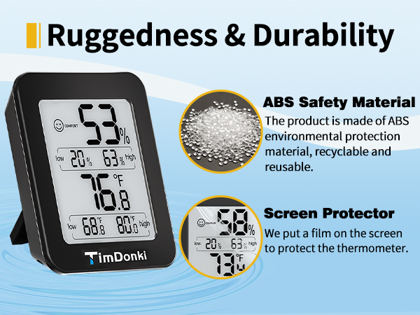 humidity meter hygrometer room thermometer indoor