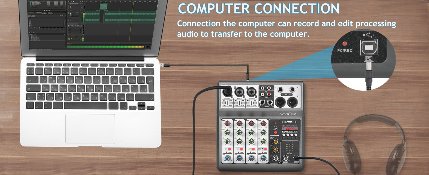 recording mixer audio