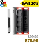  D-A03 Electric Mini Drill Pen with 20 Bits, Brushless Motor, 3-Speed USB-C Recharg...