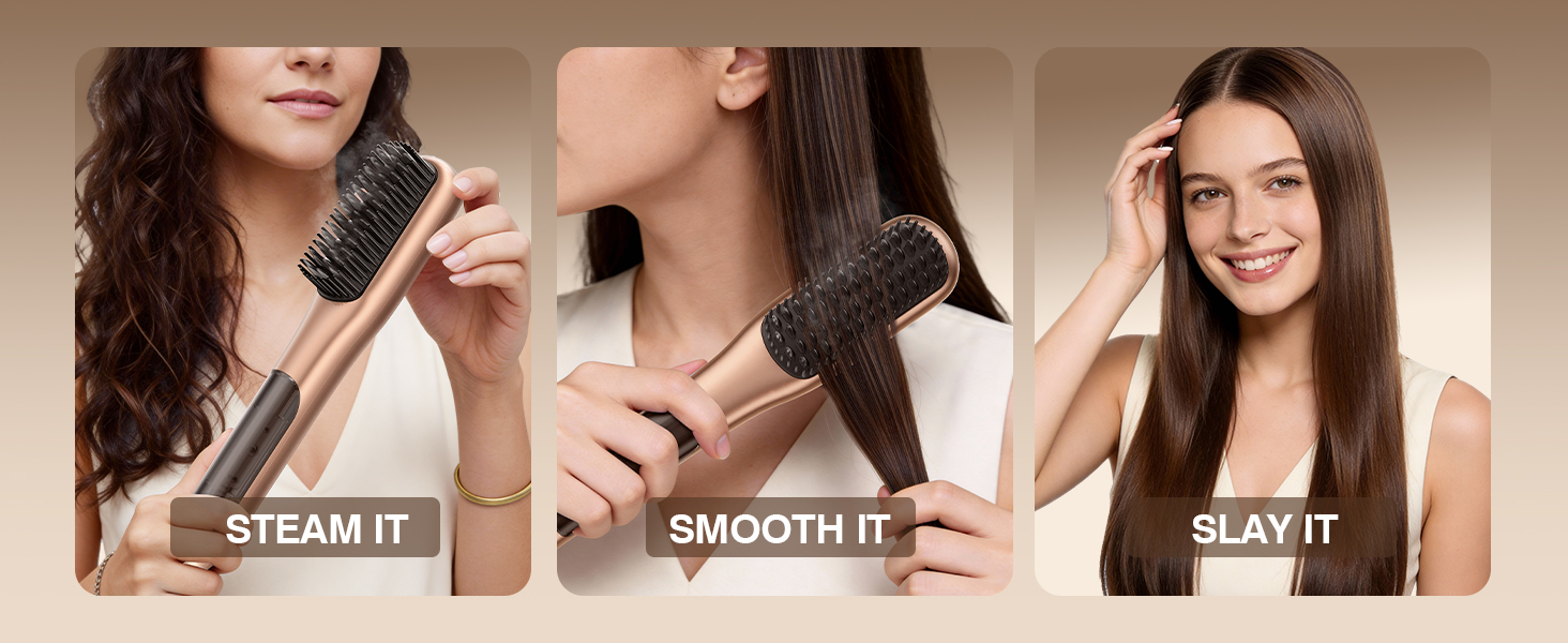 Steam Hair Straightener
