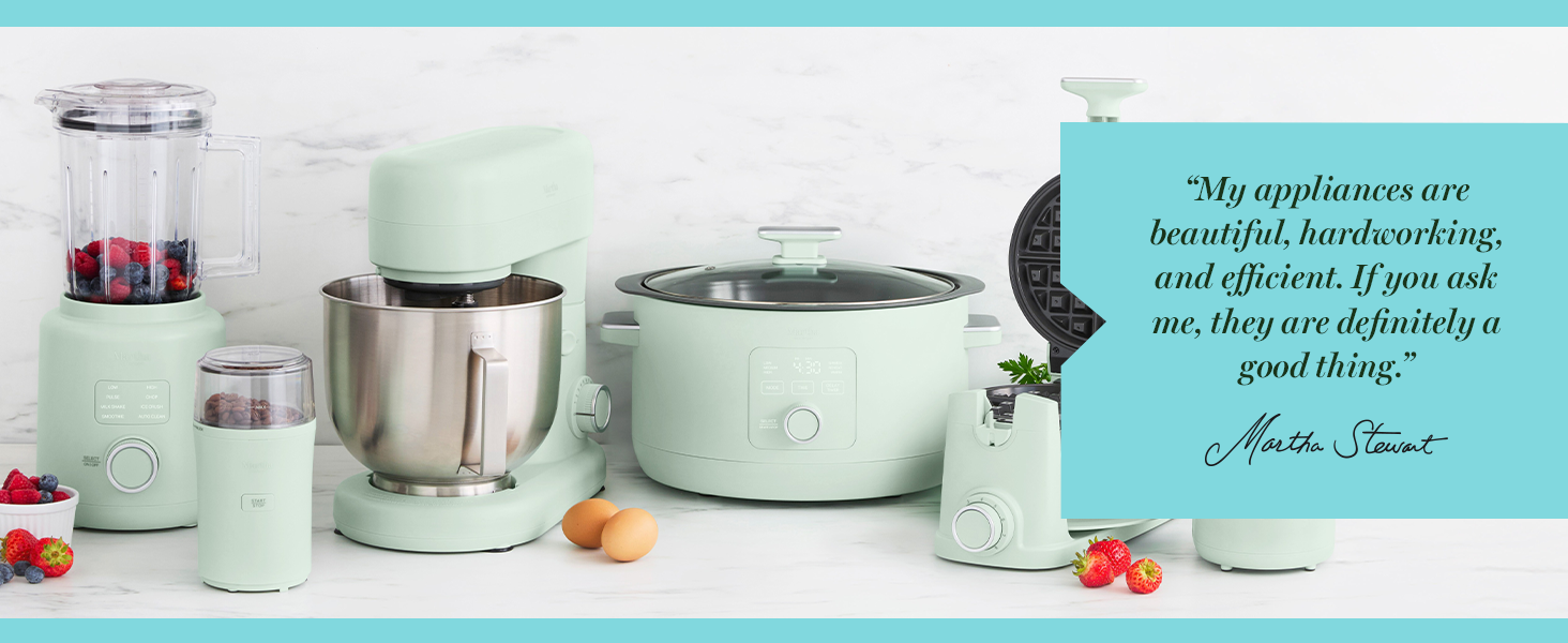 martha stewart, electrics, honeydew
