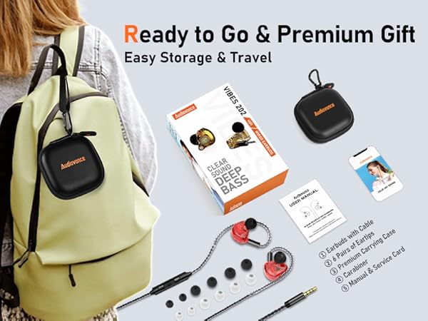 Audiovance Vibes 202_HiFi Wired Earbuds