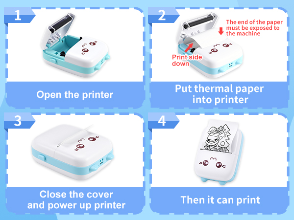 mini pocket printer paper sticker