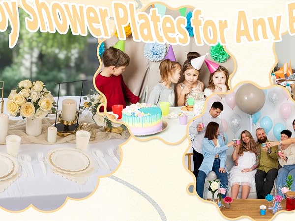 Plates and Napkins sets