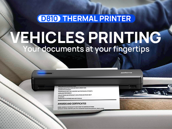 Printer Portable printer thermal printer inkless printer wireless printer