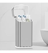 GFWARE Electric Toothbrush Holders with Cover - Dustproof Tooth Brush Holder for Bathroom, Covere...