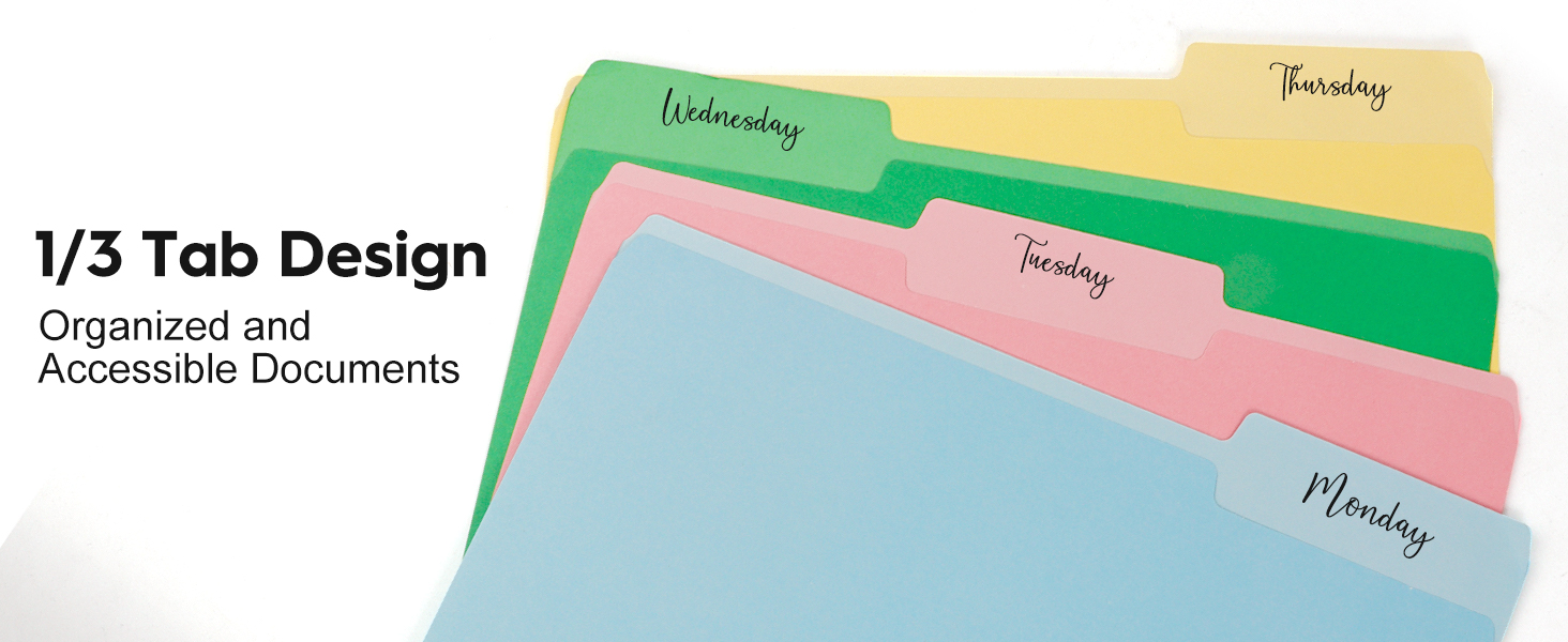 color file folder