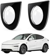 HANSSHOW 2Pcs Front &amp; Rear Camera Lens Covers for Model Y Juniper Premium/Performance Camera Lens...