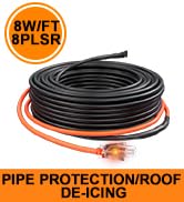 heating cable for water pipes