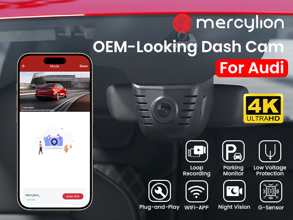 audi dash camera parking mode