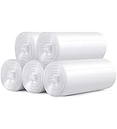 Small Trash Bags, Magesh 4 Gallon Trash Bags/Garbage Bags, Strong Wastebasket Liners for Bathroom...