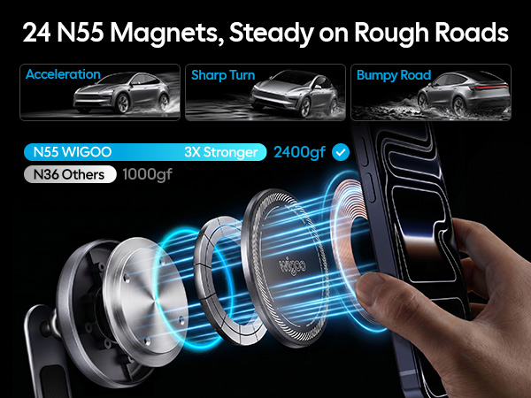 tesla model y model 3 phone mount holder