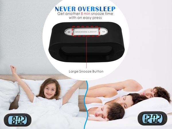 battery alarm clock