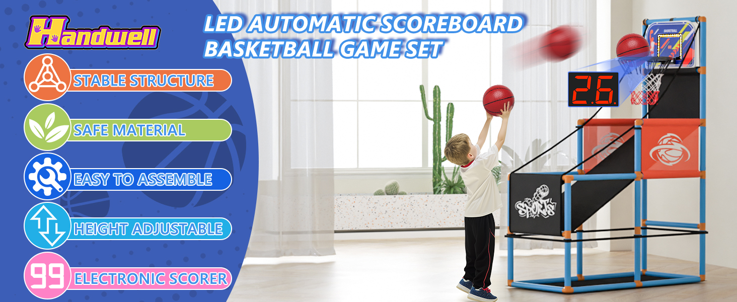 basketball hoop indoor+kids basketball hoop+boys toys age 10+outdoor toys for toddlers age 1-3