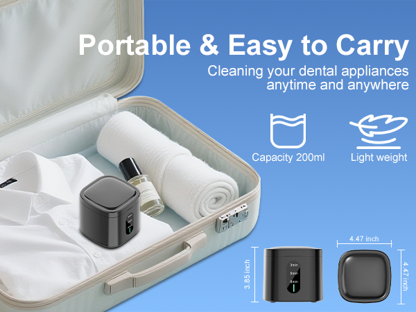 ultra sonic retainer cleaner machine